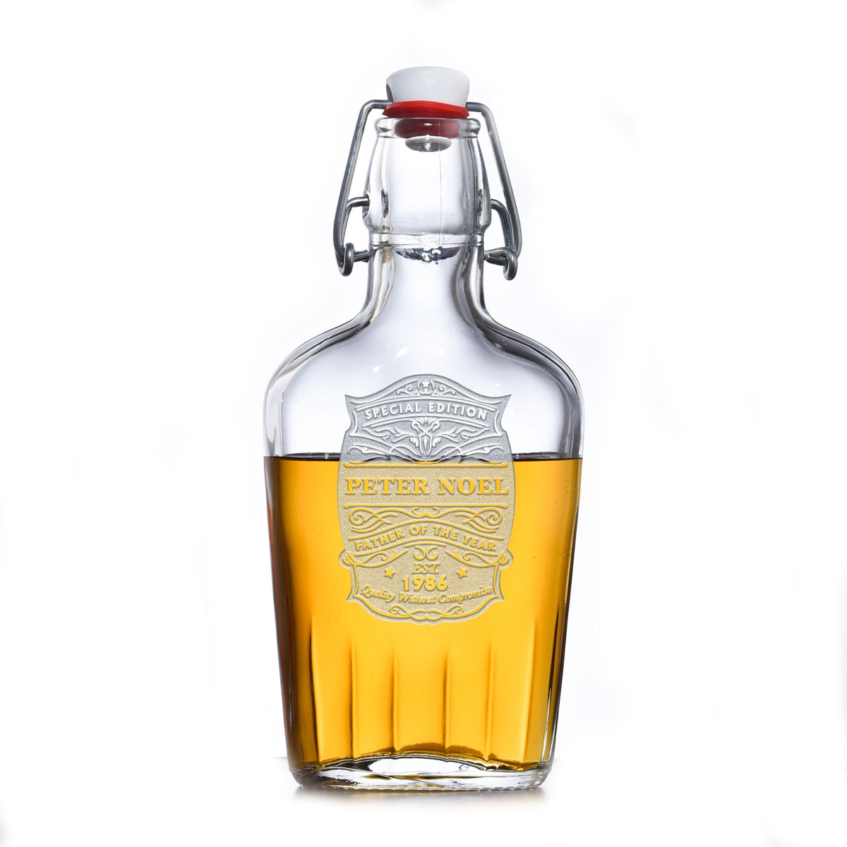 Father of the Year Flask - Gift for Dad
