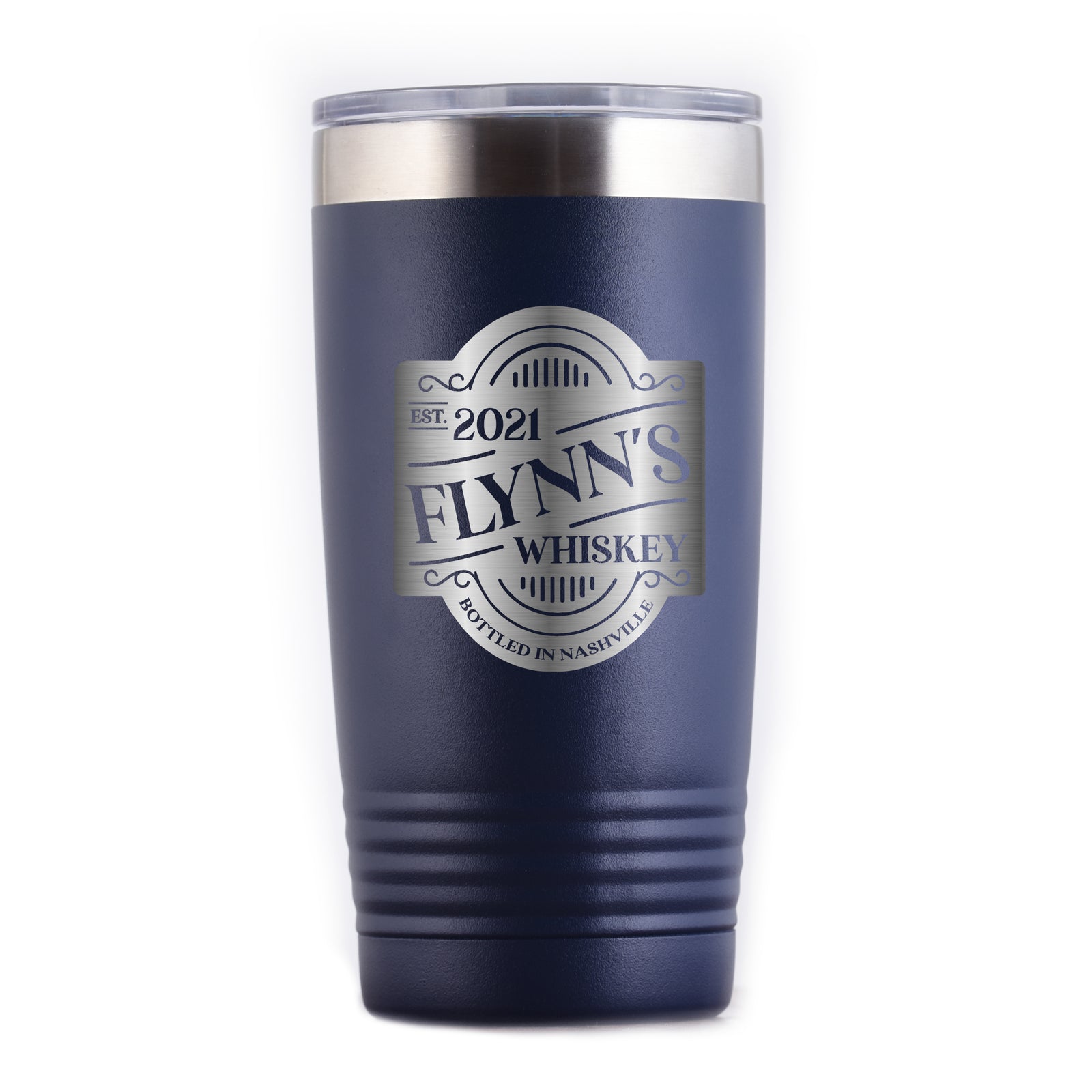 Your Own Whiskey Distillery Label, Travel Coffee Tumbler