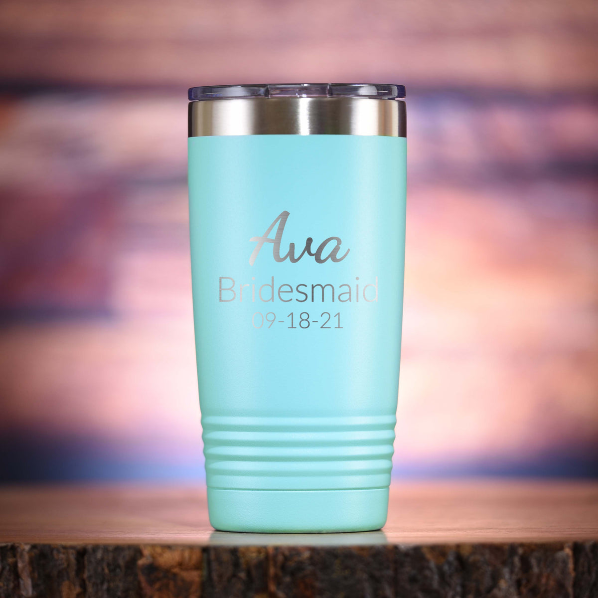 Bridesmaid Custom Travel Tumbler Gift