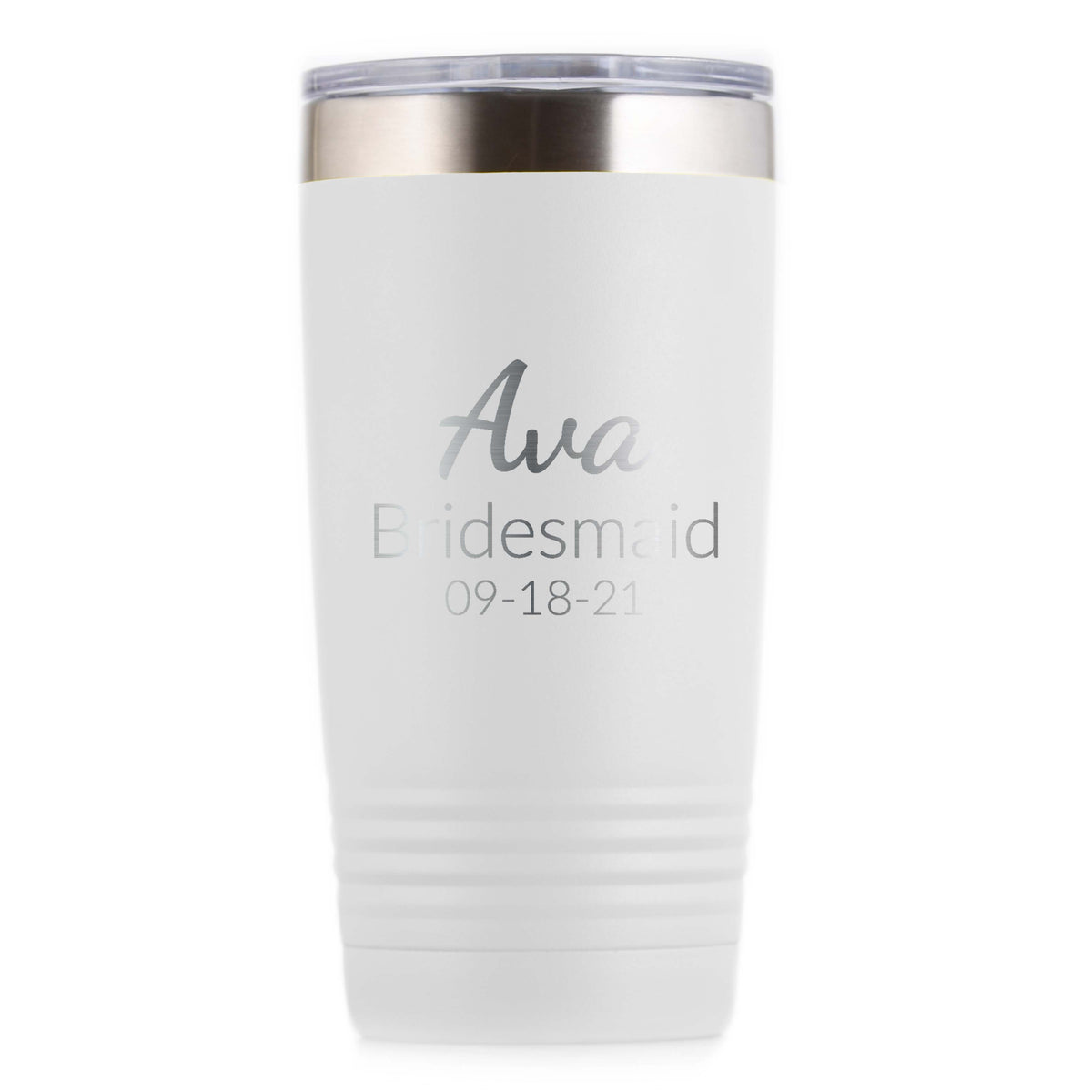 Bridesmaid Custom Travel Tumbler Gift