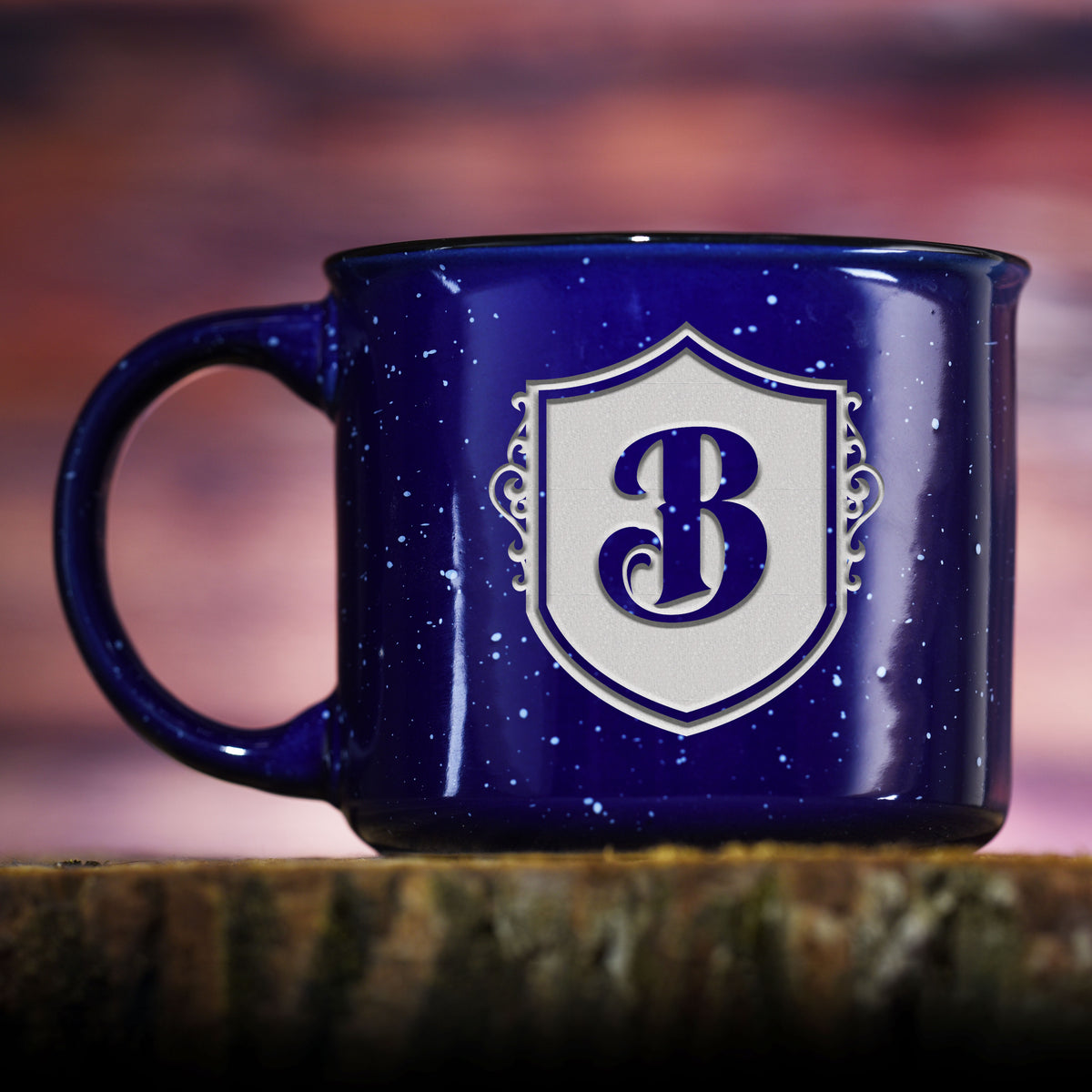 Medieval Monogram Campfire Mug Gift