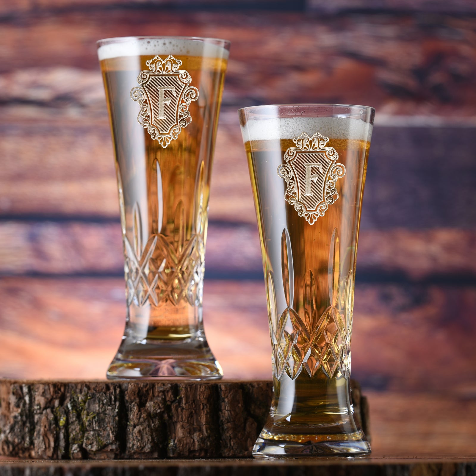 Waterford Lismore Pilsner, PAIR