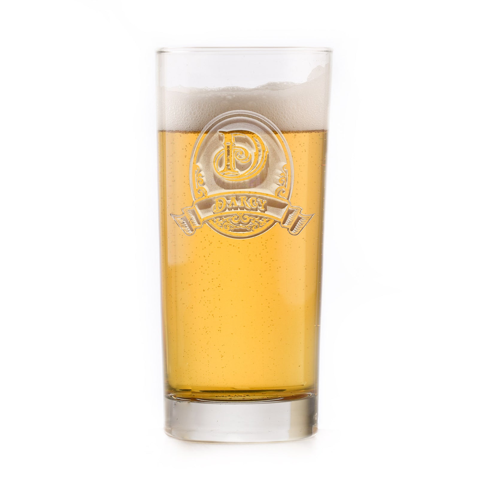 Mixed Drink Glasses, Highball, Engraved