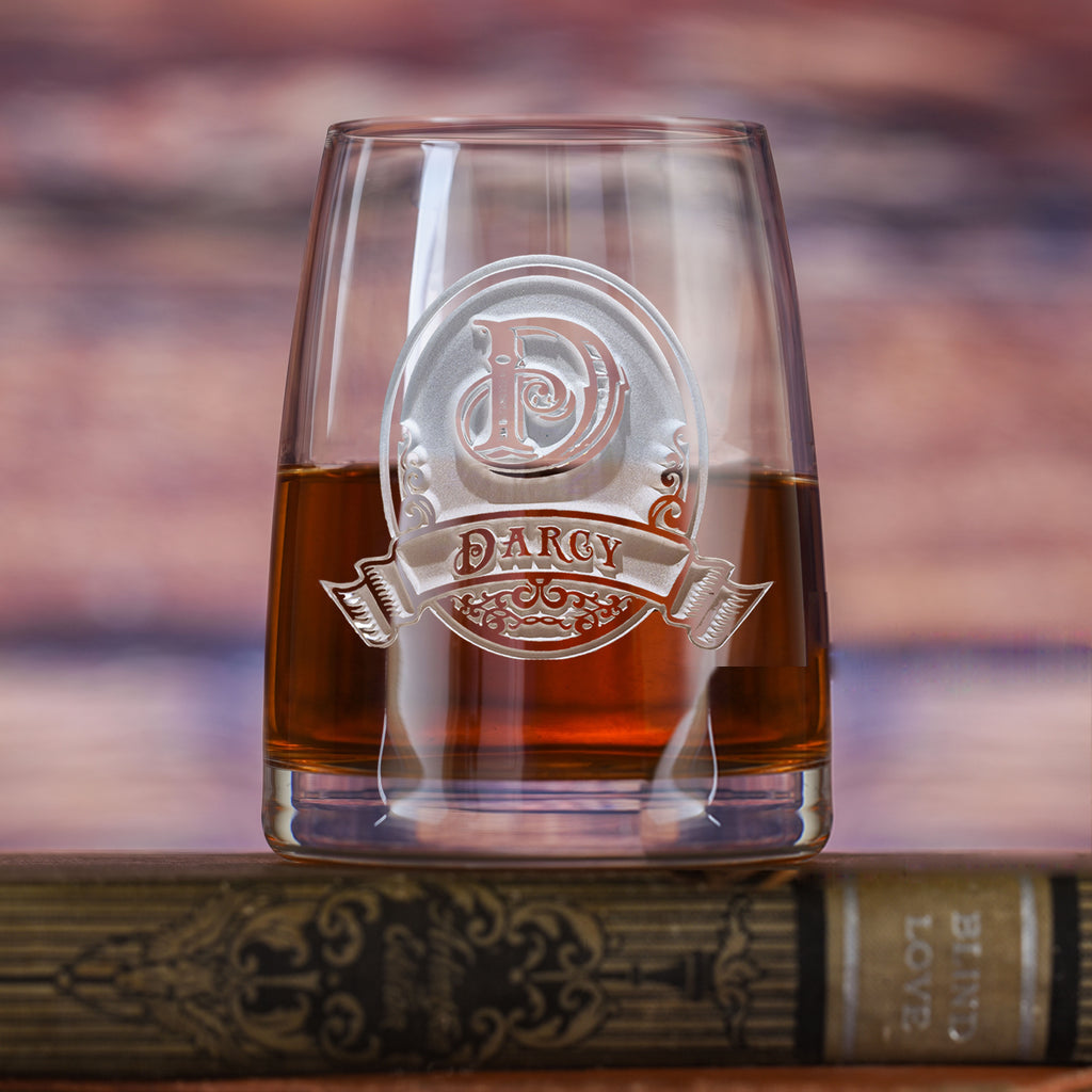 Personalized Rocks, DOF Glass Stolzle Crystal