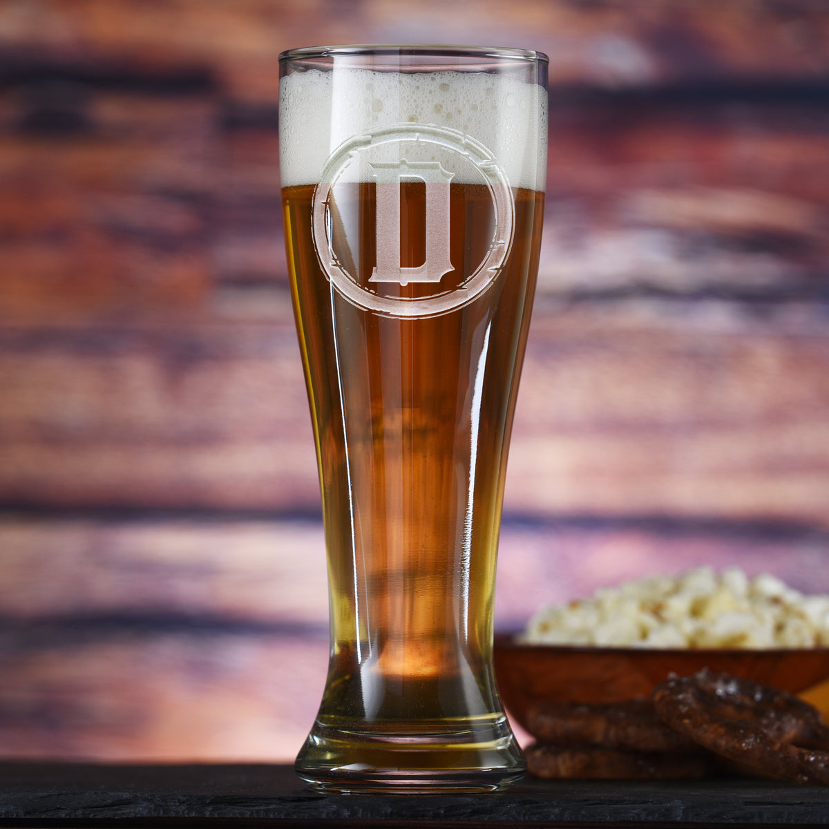 Personalized Pilsner Beer Glass