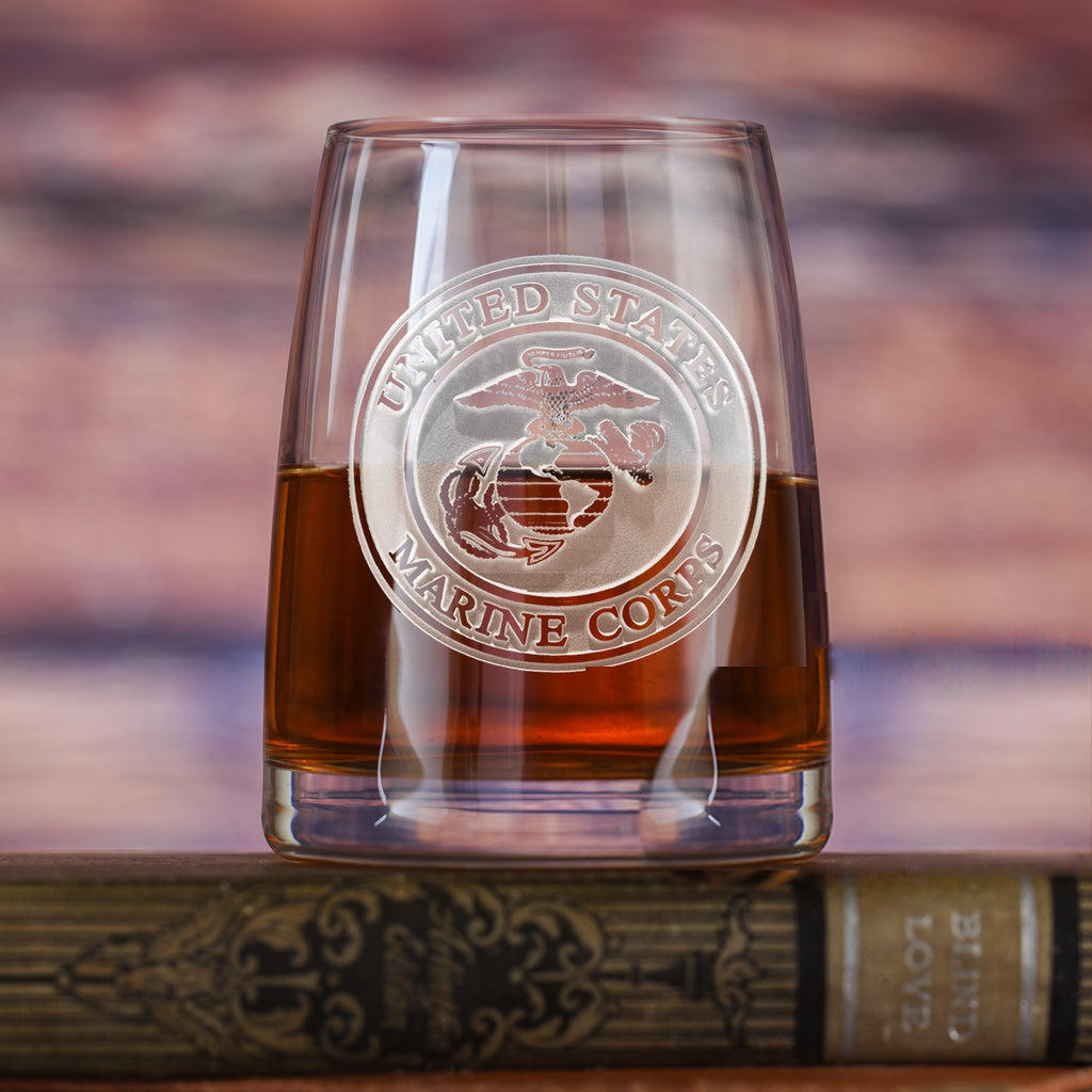 Marines Stolzle Experience Whiskey Glass