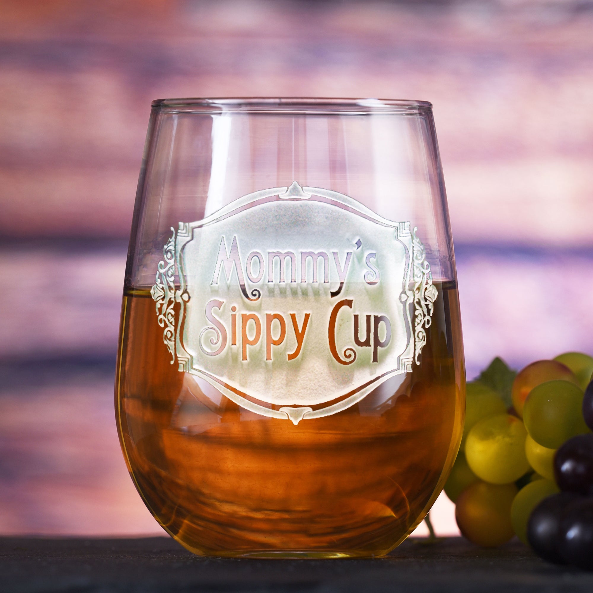 Mommy's Sippy Cup Wine Glass - Stemless | Wine Glass Sippy Cup