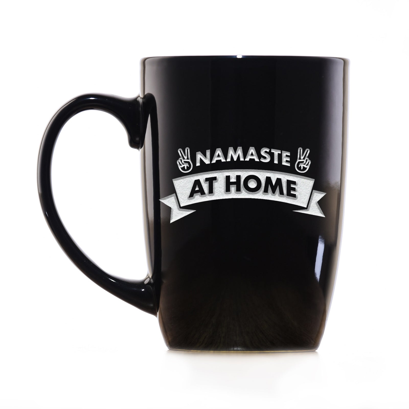"Namaste At Home" Social Distancing Coffee Mug Gift