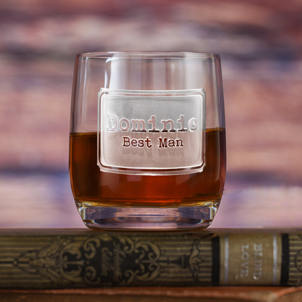 Stolzle Weinland, Crystal Whiskey Glass - Best Man, Groomsmen Gifts