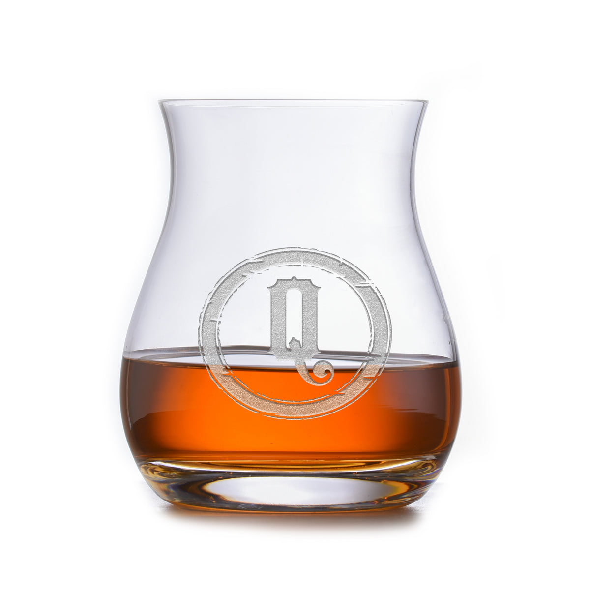 Monogrammed Canadian Whiskey Glass