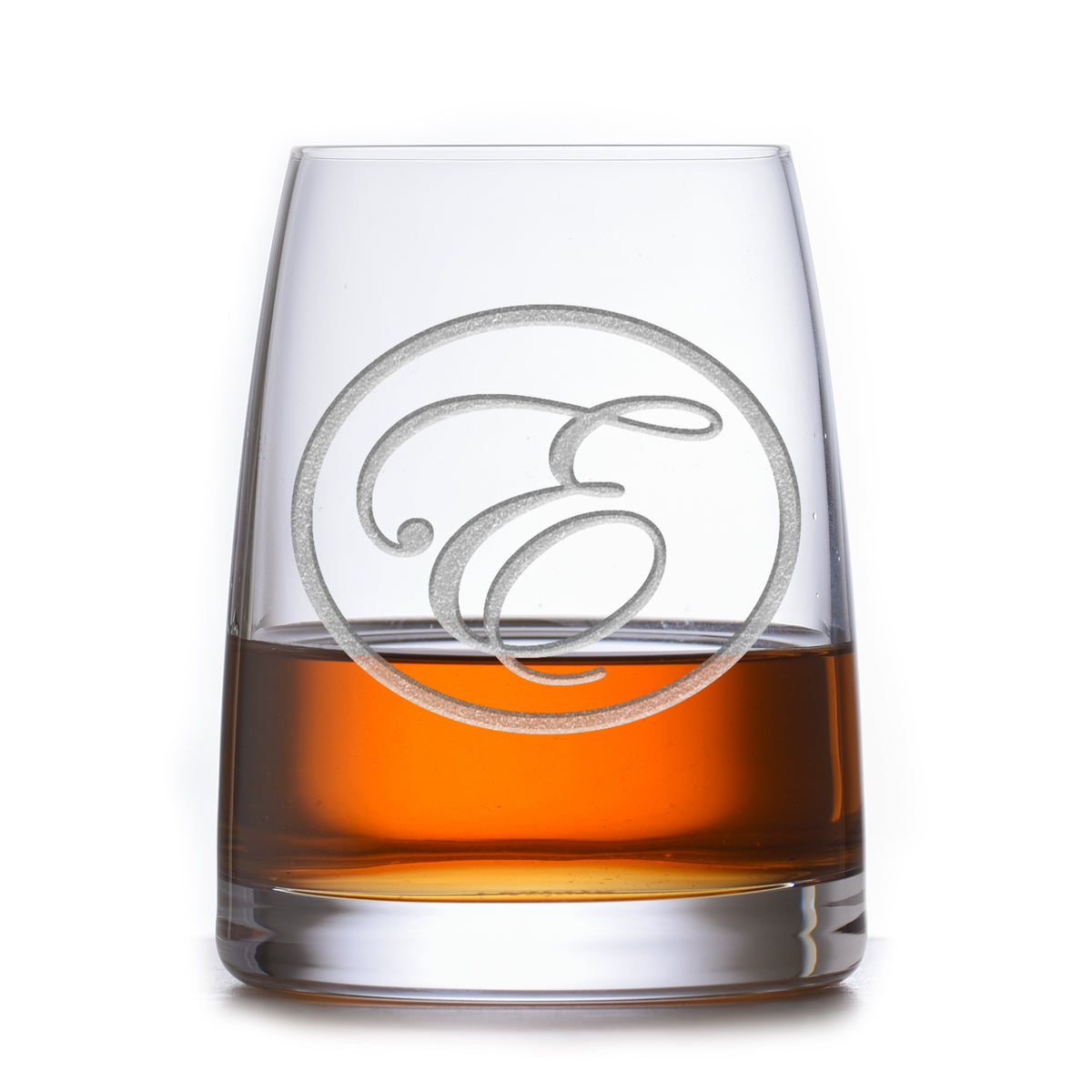 Etched Rocks DOF Glass Stolzle Crystal