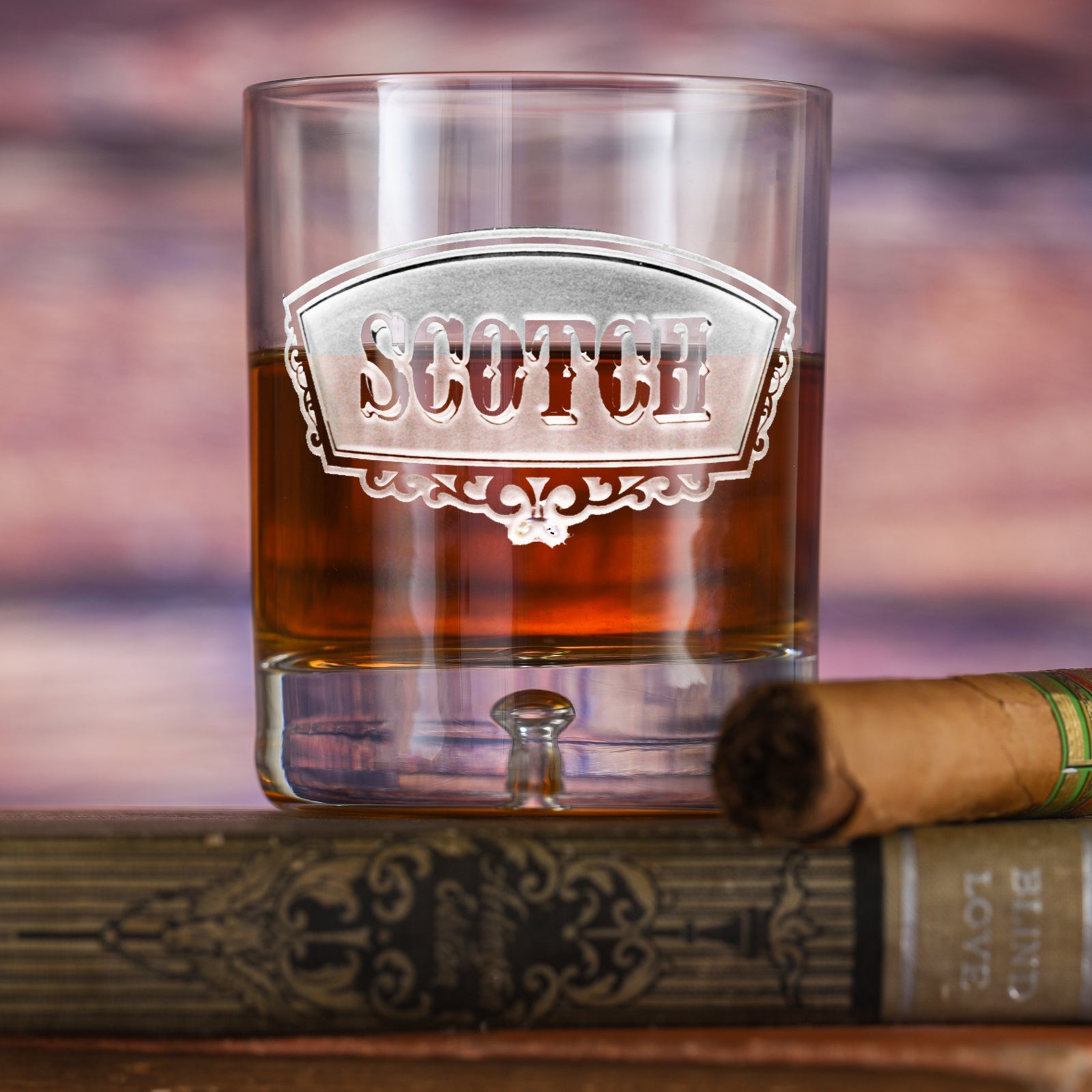 Scotch Banner Glass Crystal