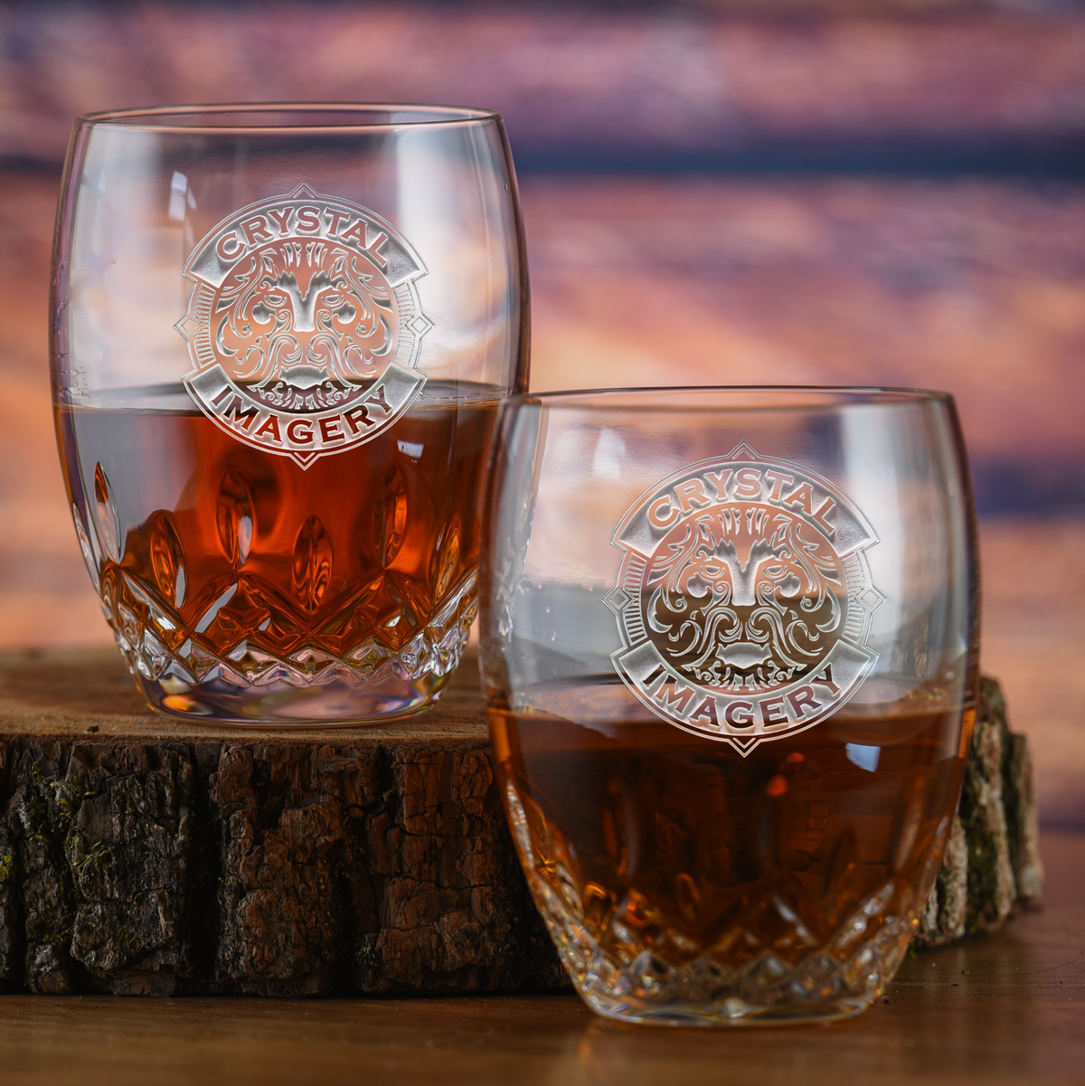 Corporate Logo Waterford, DOF, Double Old Fashioned