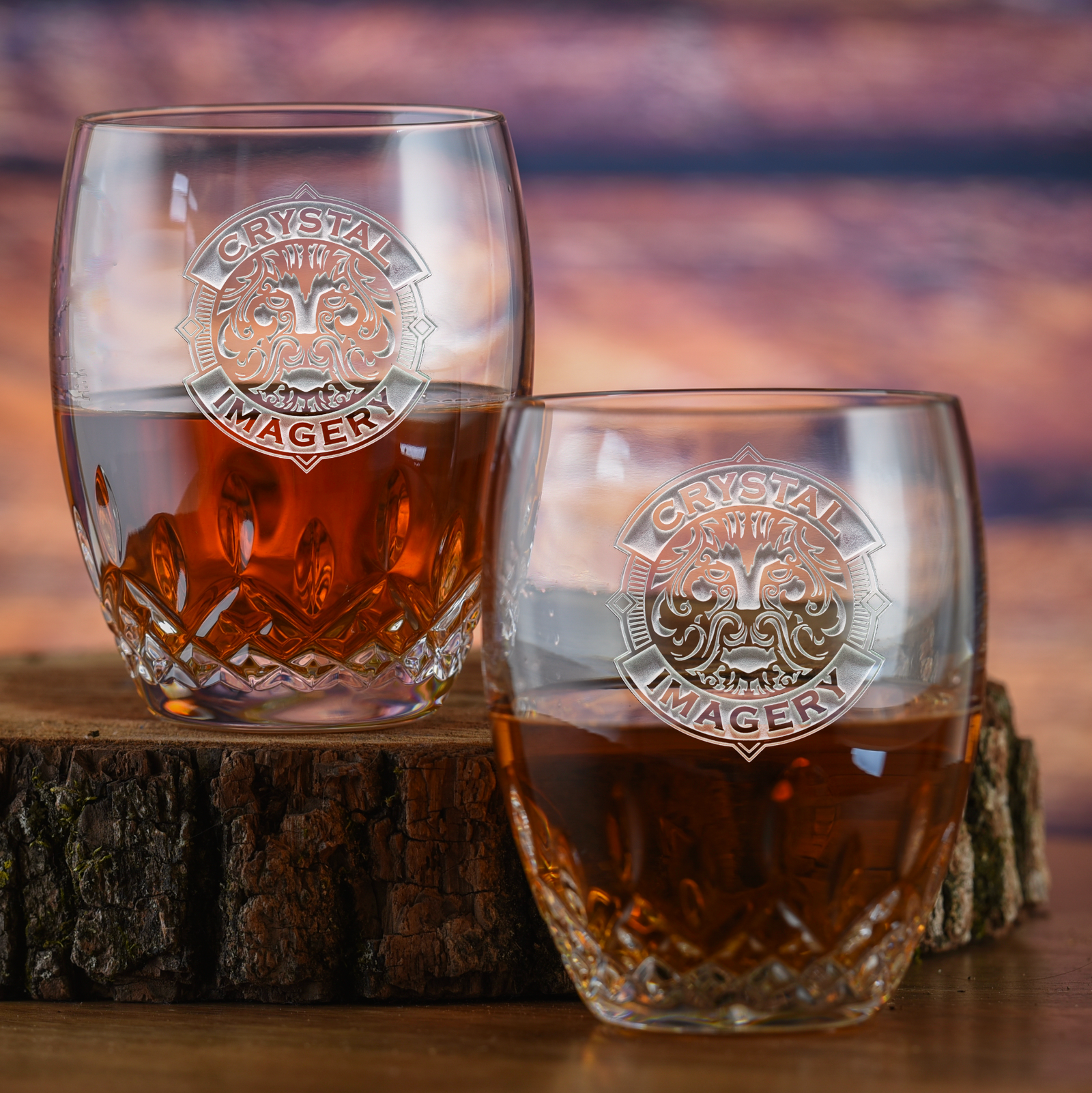 Corporate Logo Waterford, DOF, Double Old Fashioned