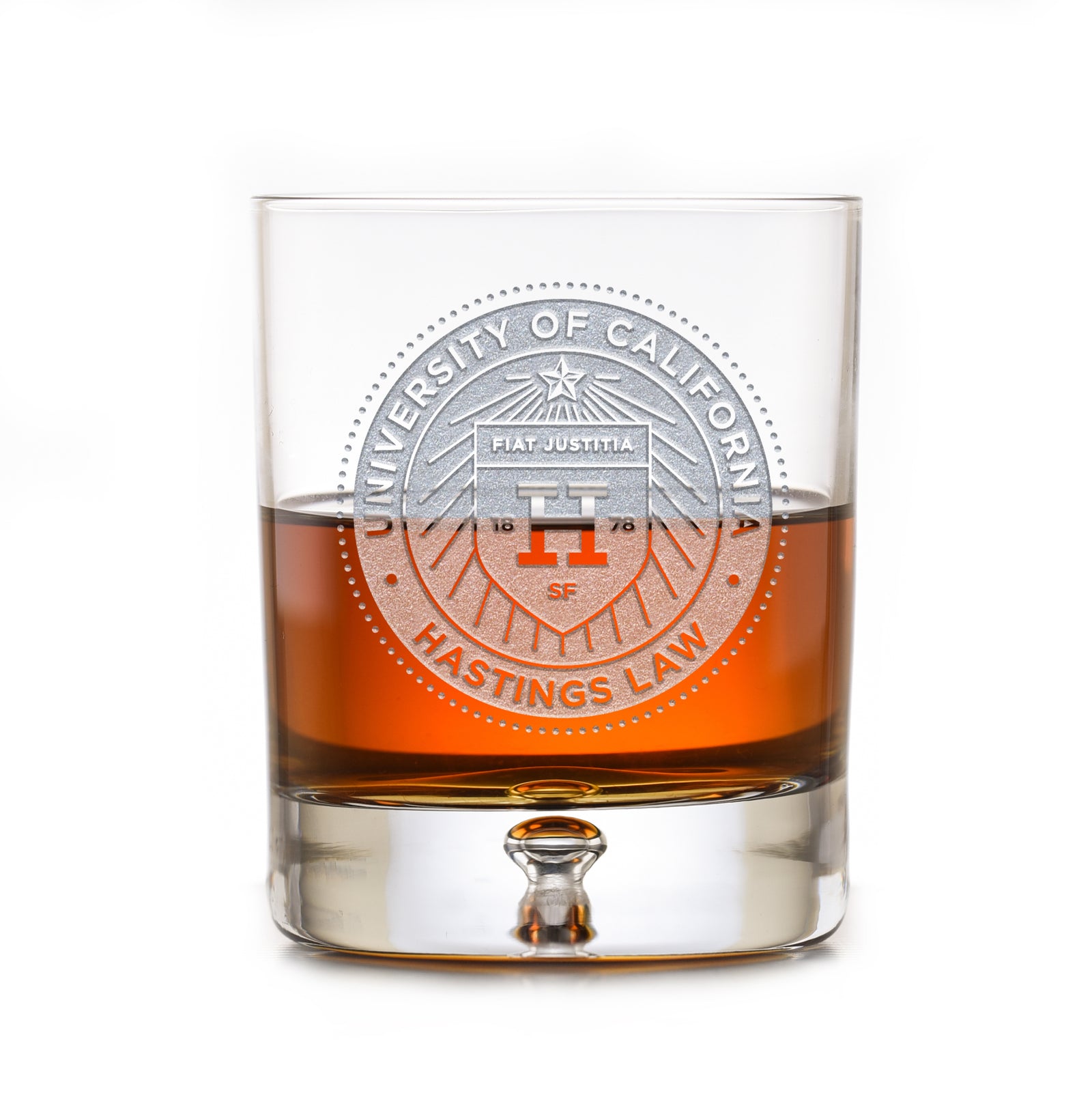 UC Hastings Law Rocks Glass