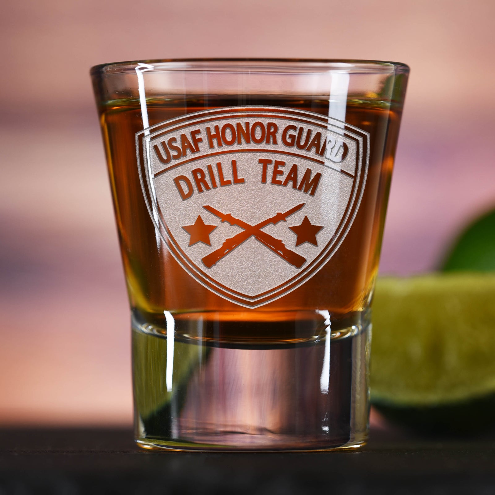 Honor Guard Shot Glass