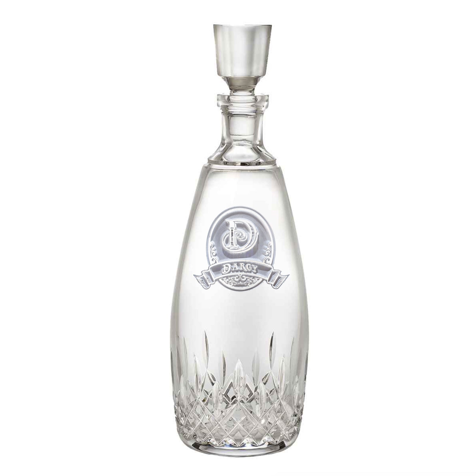 Engraved, Waterford Crystal Decanter