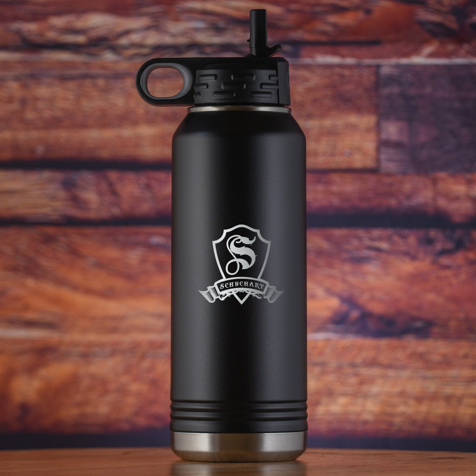 Custom, Engraved Sports Water Bottle