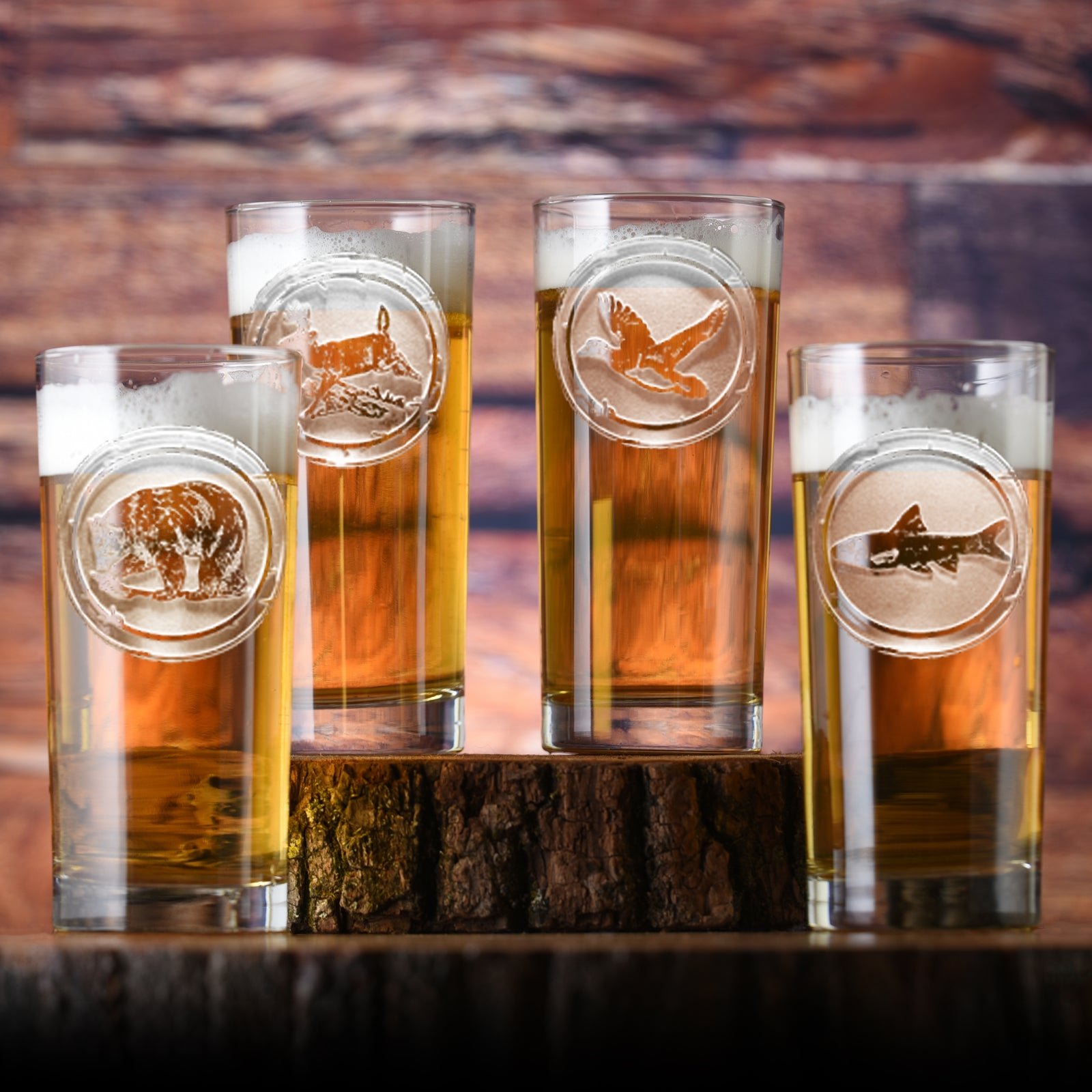 Wildlife Highball Glasses