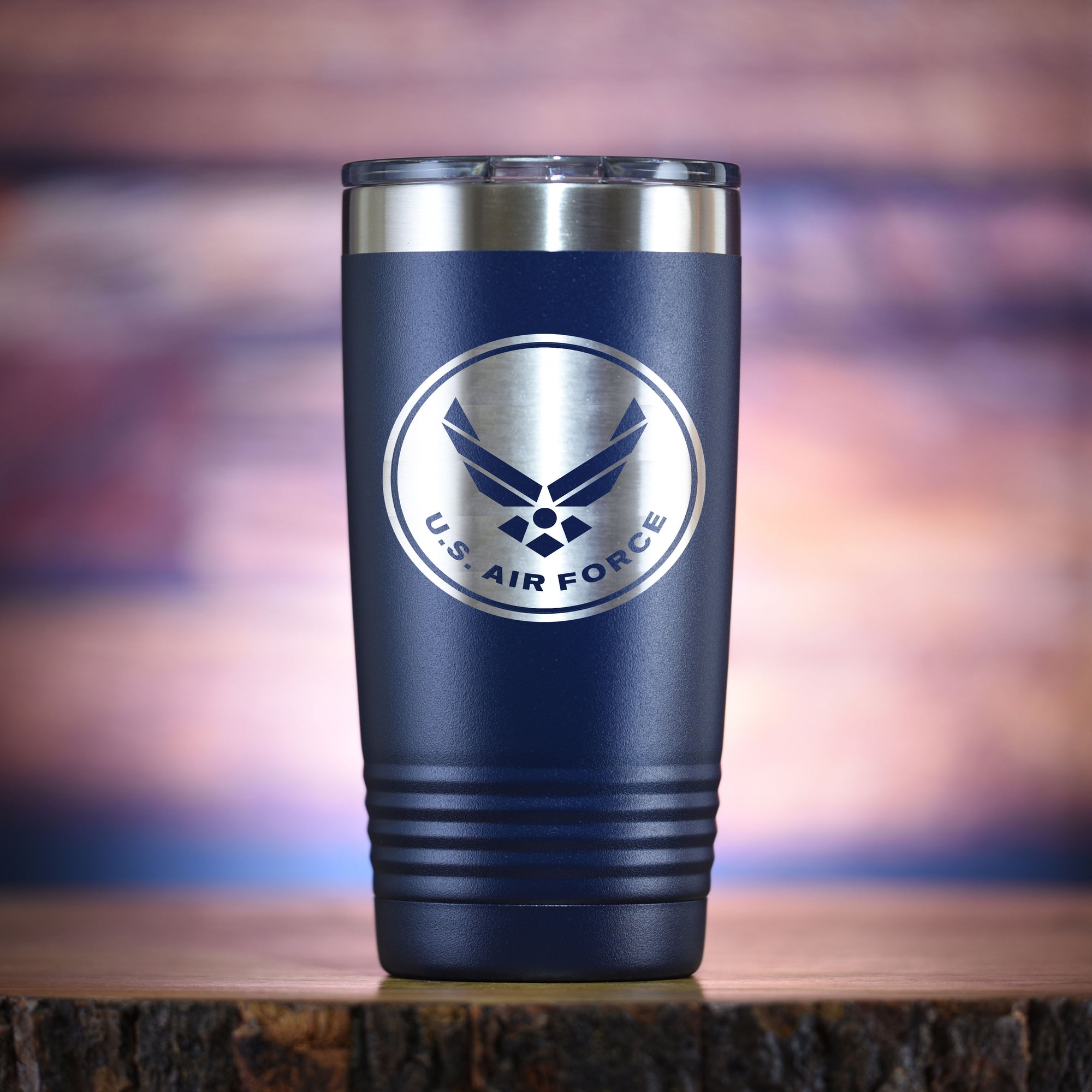 Air Force Travel Coffee Tumbler | Engraved Gifts for Military
