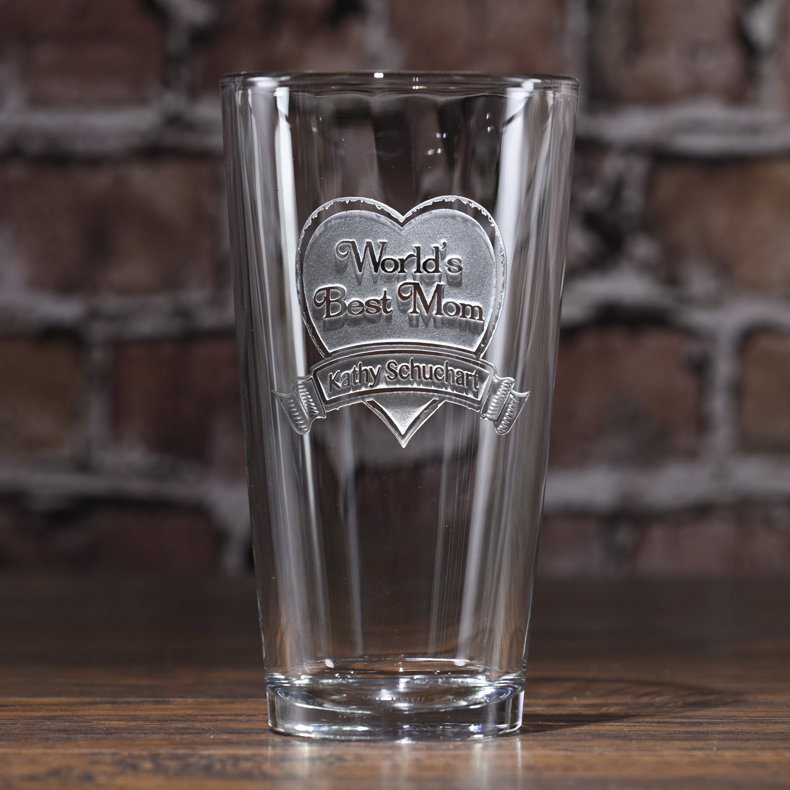 World's Best Mom Pint Pub Glass