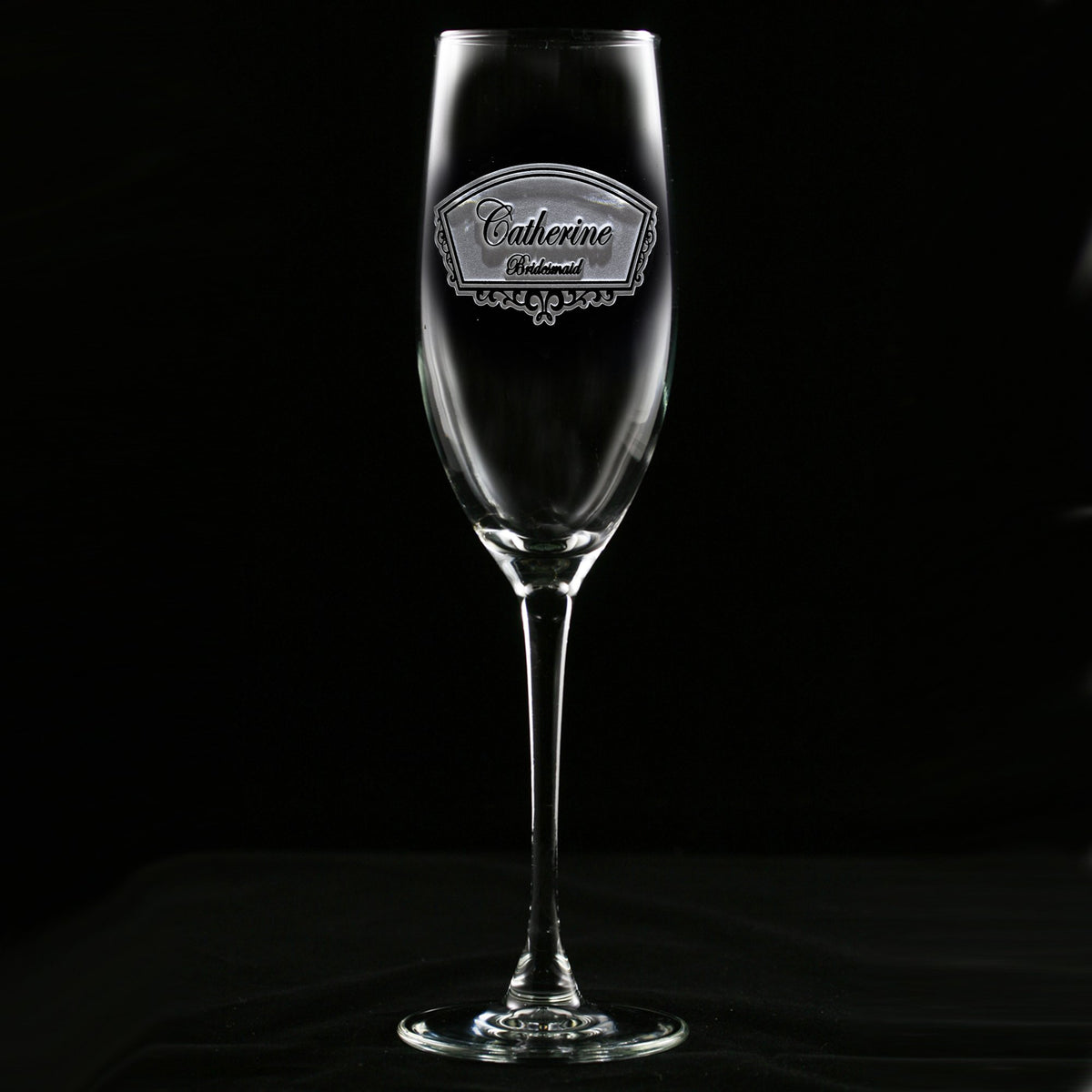 Wedding Bridal Party Champagne Toasting Glasses