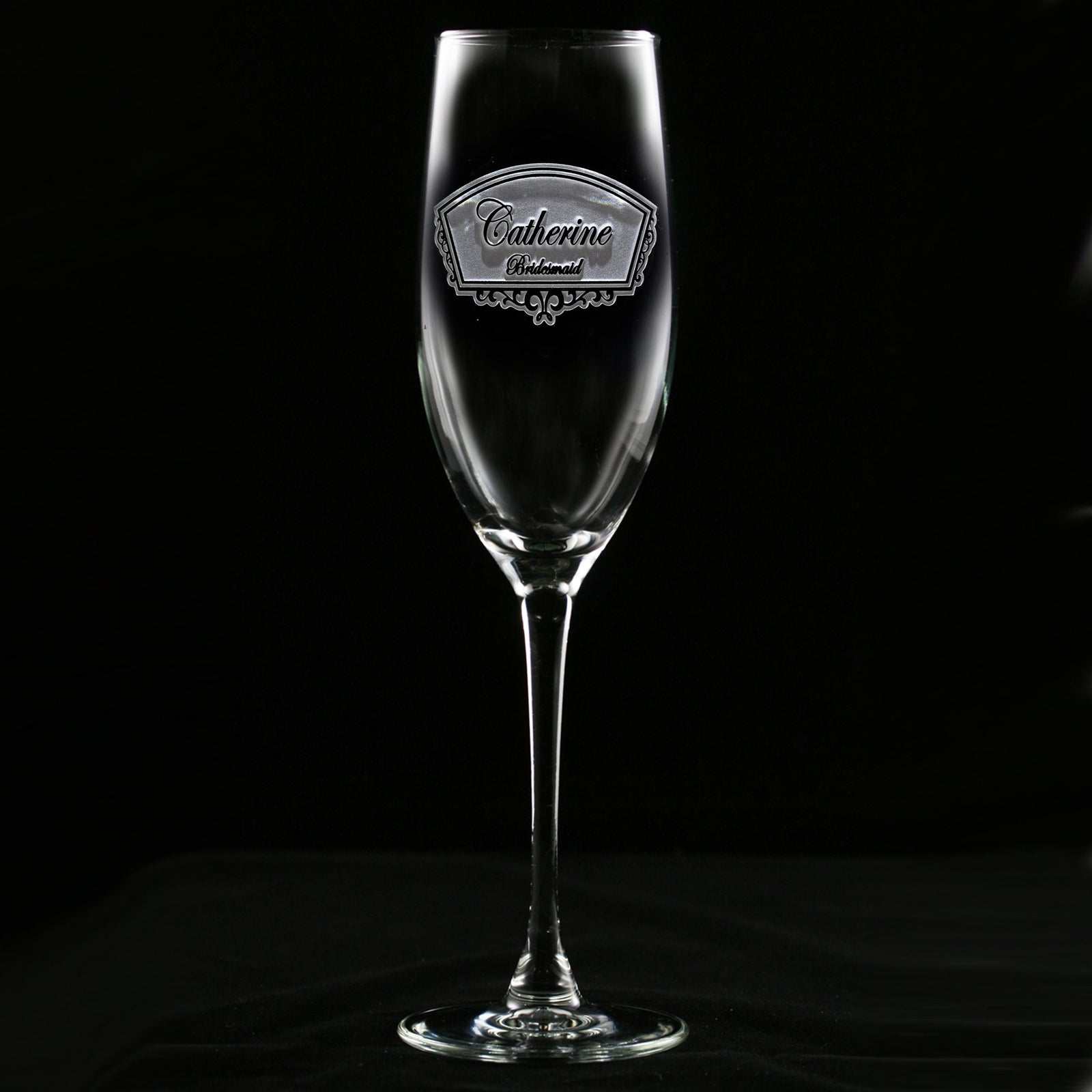 Wedding Bridal Party Champagne Toasting Glasses