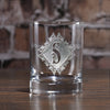 Engraved Monogram Whiskey Scotch Glasses