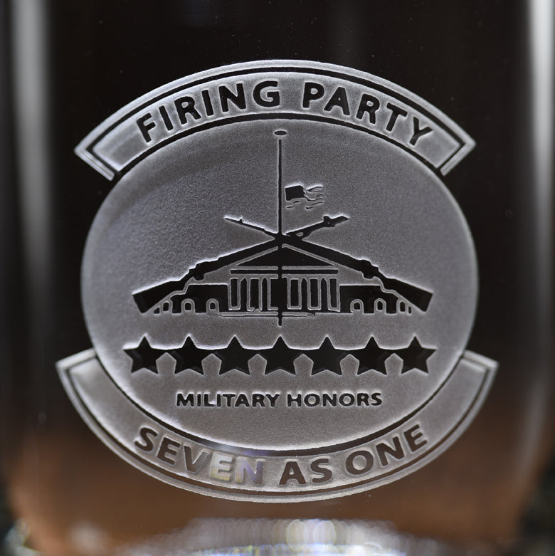 Honor Guard Pub Glass