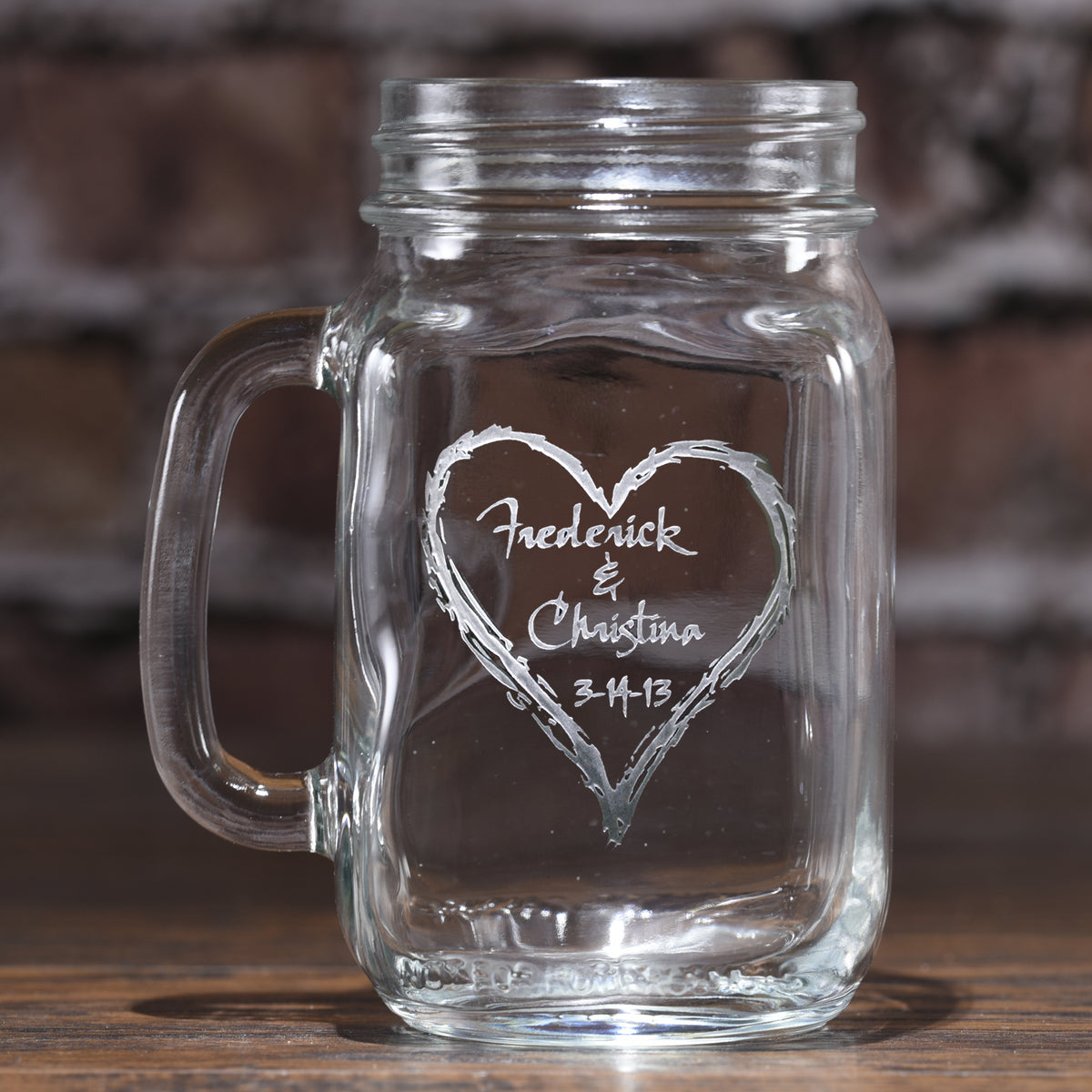 Wedding Mason Jar