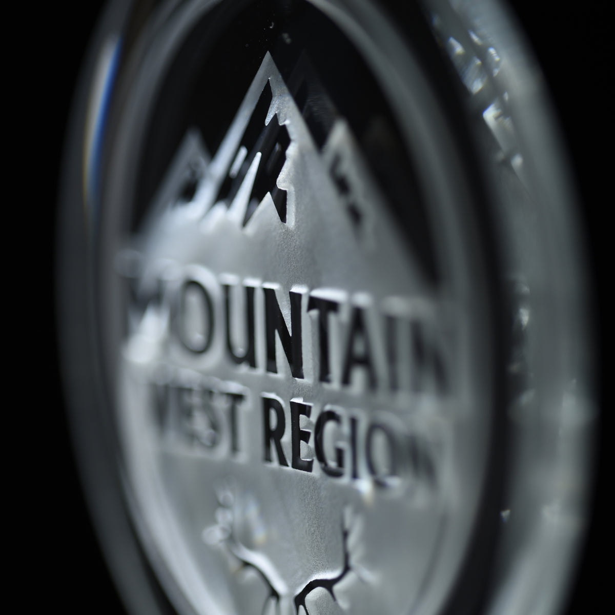 Your Logo Glass Ornament