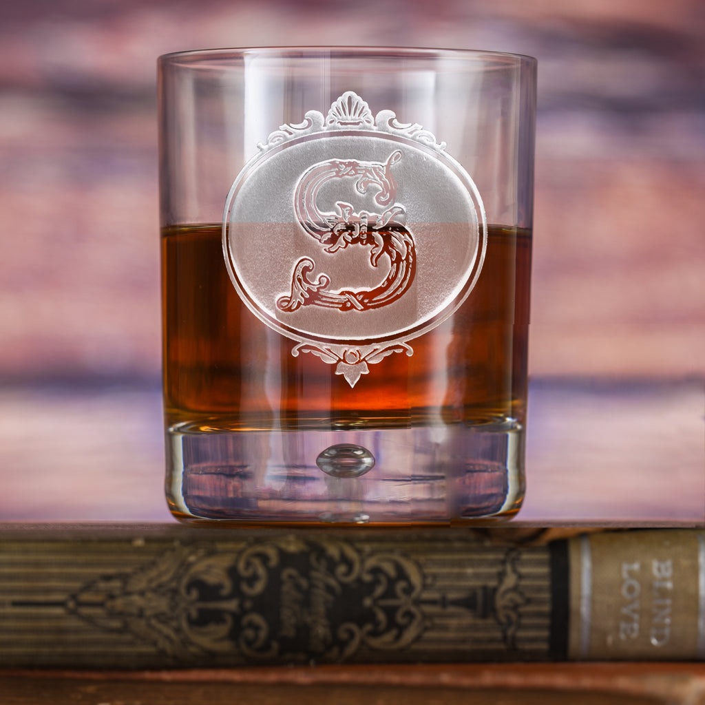 Whiskey Glass Engraved