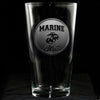Marine Wife Pint Pub Beer Glass