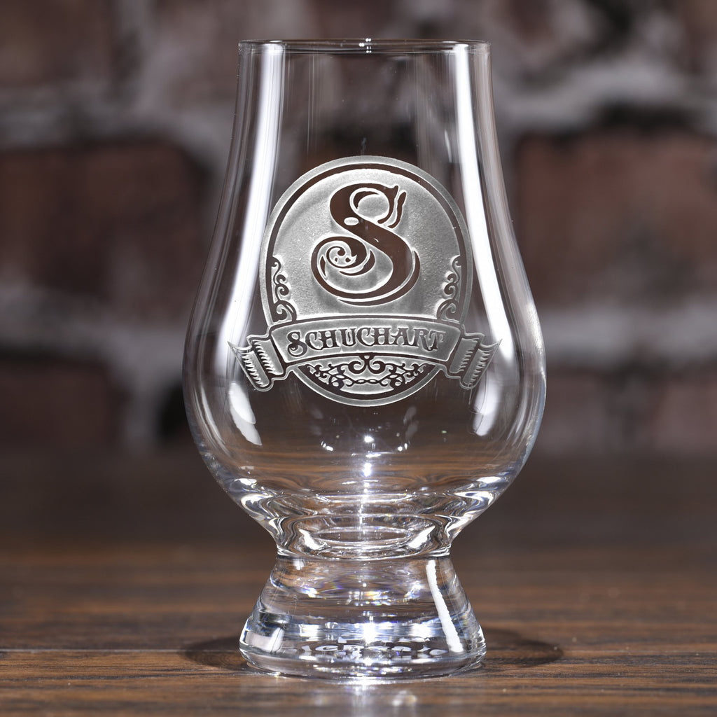 Personalized Engraved Glencairn Whisky Glass