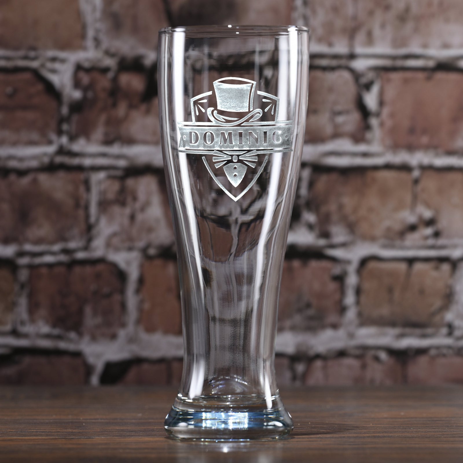 Groomsmen Pilsner Glass Gift