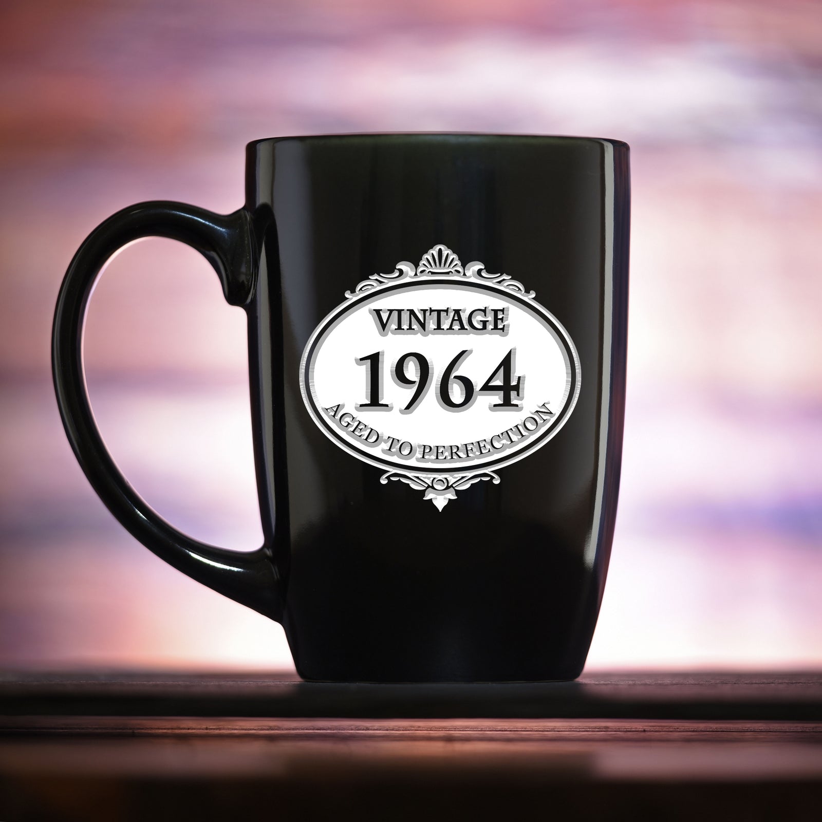 Vintage Year, Custom Birthday Coffee Mug