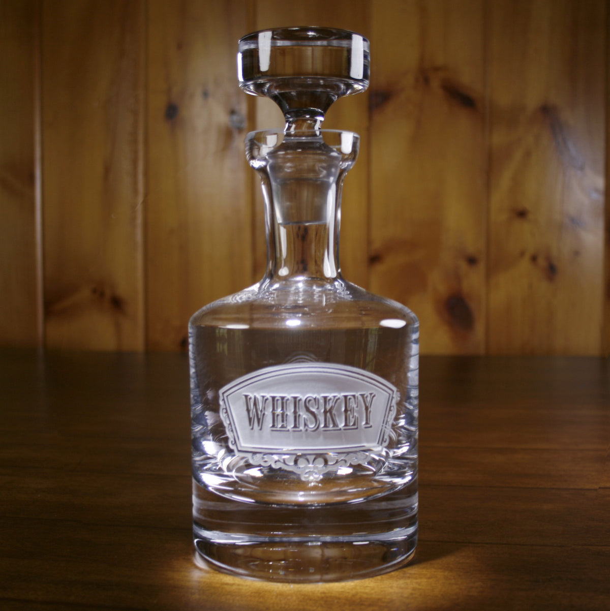 Whiskey Banner Decanter