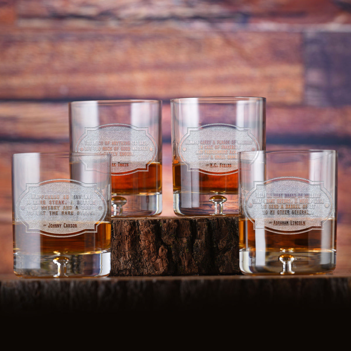 Whiskey Legend, Rocks Glass Sets, Crystal